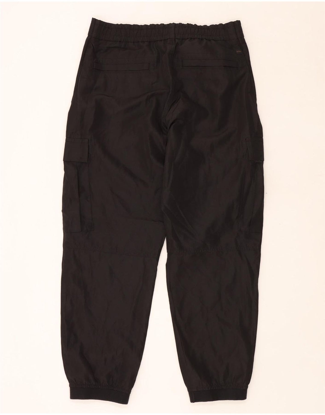 Hugo Boss Herre Joggers Cargo Bukser W34 L30 Sort Polyester