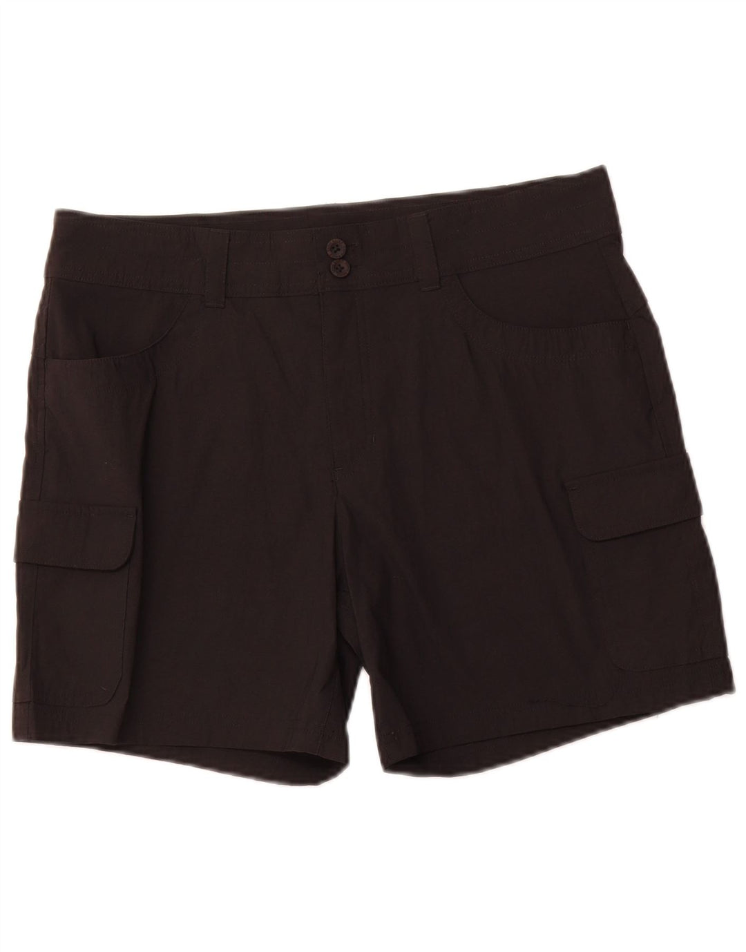 EDDIE BAUER Cargo Shorts til kvinder US 12 Large W34 Sort