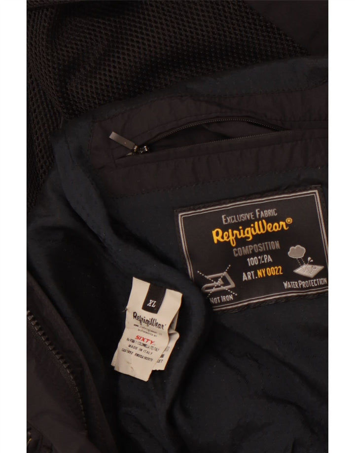 Refrigiwear Womens Bomber Jacket UK 18 XL Sort Polyamid