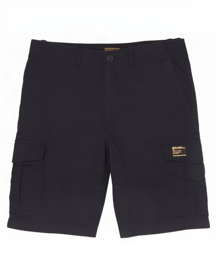 Superdry Herre Cargo Shorts W32 Medium Marineblå Bomuld