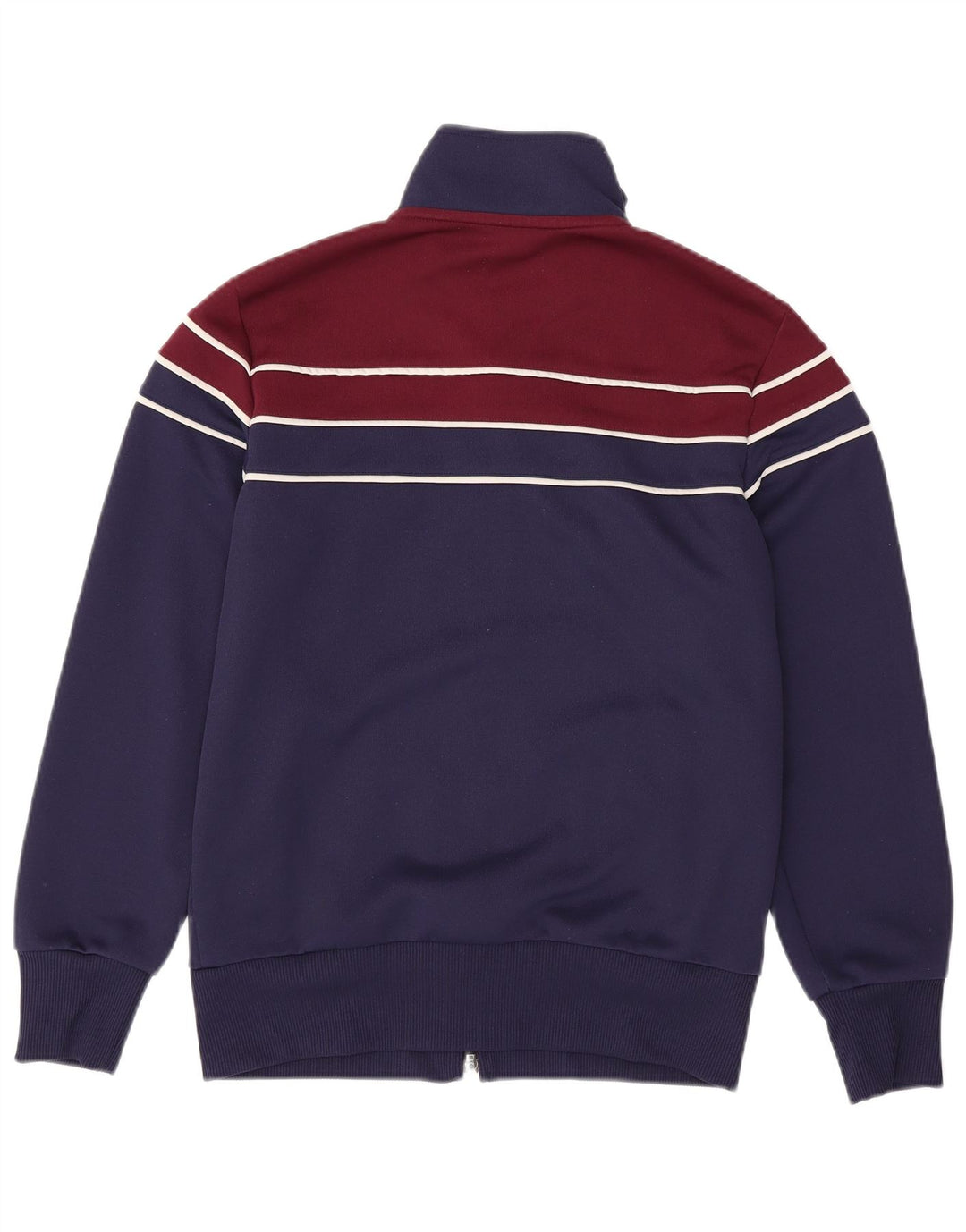 SUPERDRY Træningsdragt til mænd Topjakke XS Marineblå Colourblock Polyester