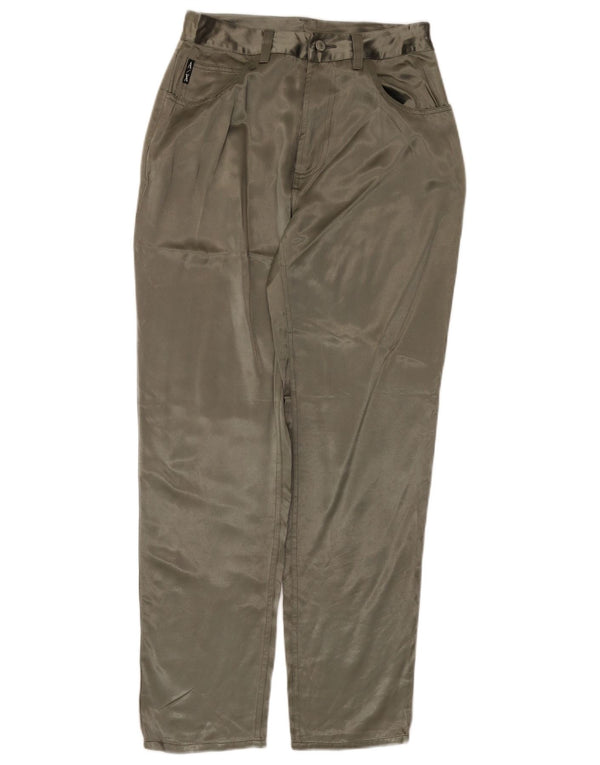 Armani Exchange Dame tilspidsede Casual Bukser UK 8 Small W26 L29 Grå