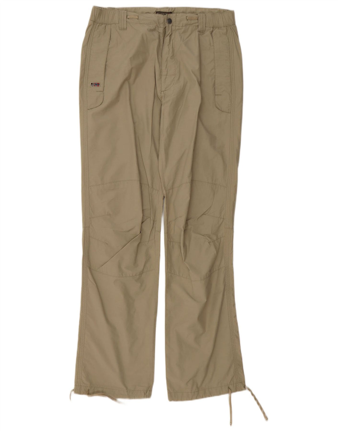 Napapijri Herre Hiking Cargo Bukser IT 48 Medium W34 L34 Khaki Polyamid