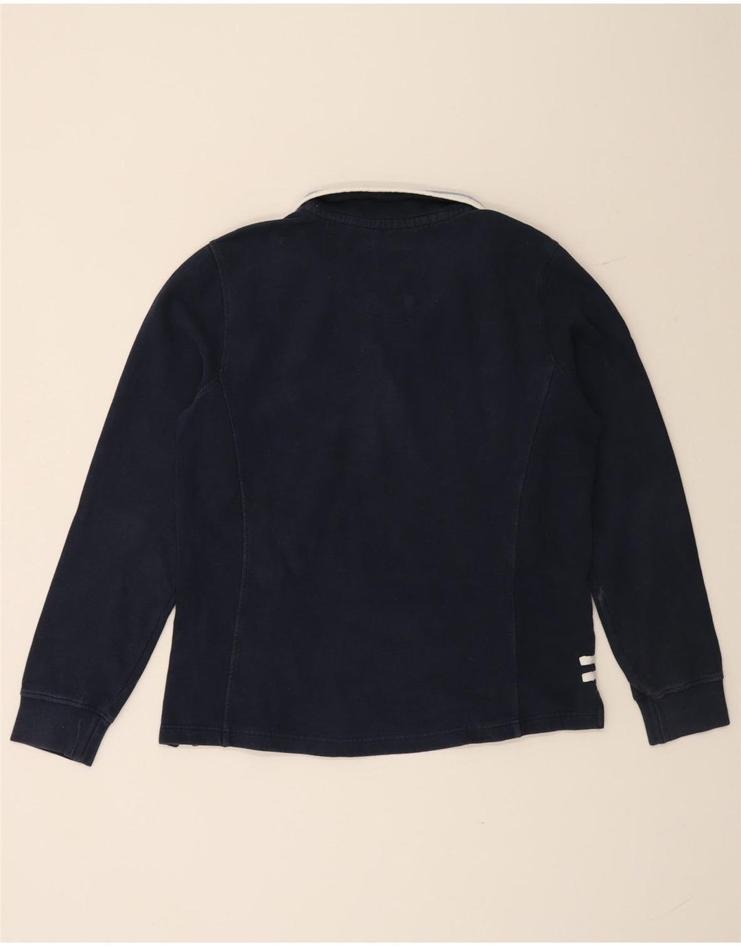 CREW CLOTHING Dame Sweatshirt med lynlås-hals DK 16 Stor marineblå