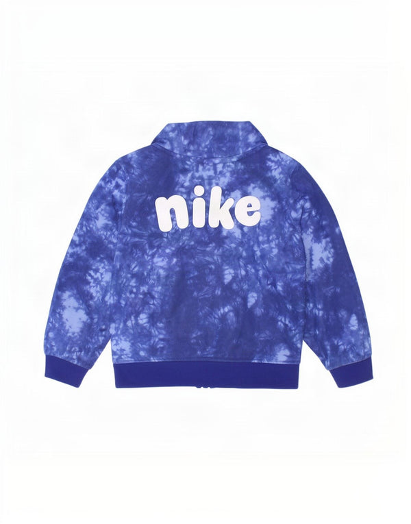 Nike Baby Boys Grafisk træningsdragt topjakke 18-24 måneder Blue Tie Dye