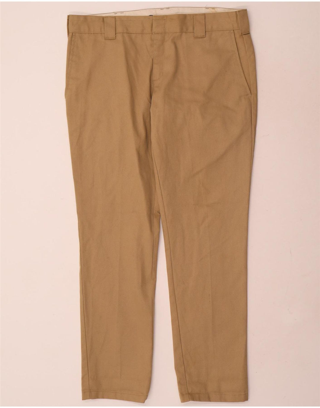 Dickies Herre Slim Fit Chino Bukser W36 L32 Beige Polyester