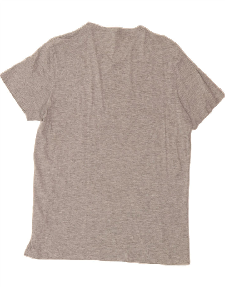 JACK & JONES Mens T-Shirt Top Large Grey Cotton Vintage Jack & Jones and Second-Hand Jack & Jones from Messina Hembry 