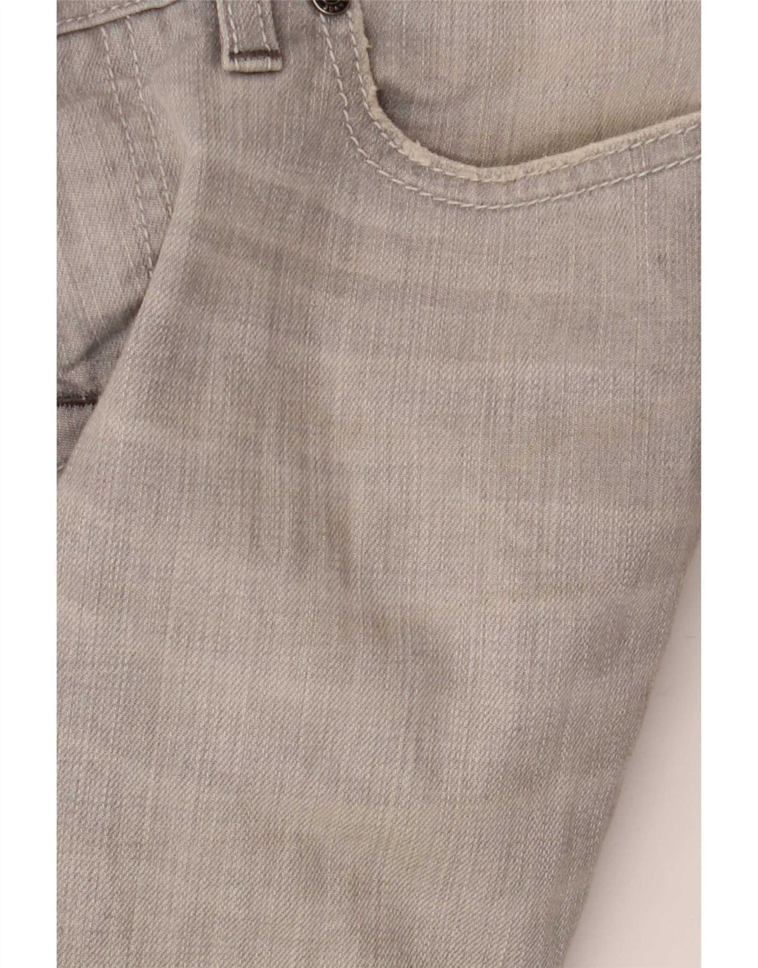 Hugo Boss Dame Slim Jeans W28 L32 Grå Bomuld
