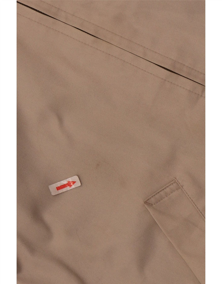 Marks & Spencer Bomber Jacket UK 36 Small Beige Polyester