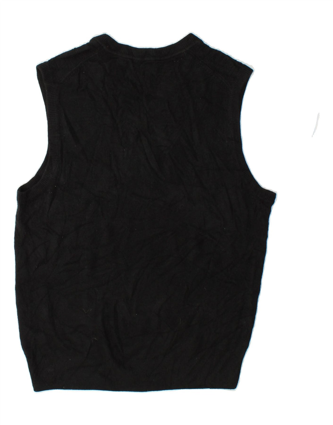 DOCKERS Mens Vest Tank Top Large Black Acrylic Vintage Dockers and Second-Hand Dockers from Messina Hembry 