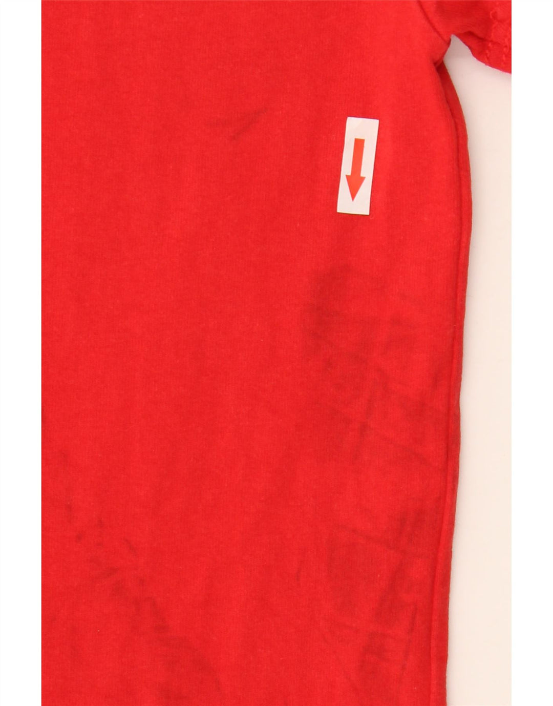 TOMMY HILFIGER Herre T-Shirt Top Lille Rød Bomuld