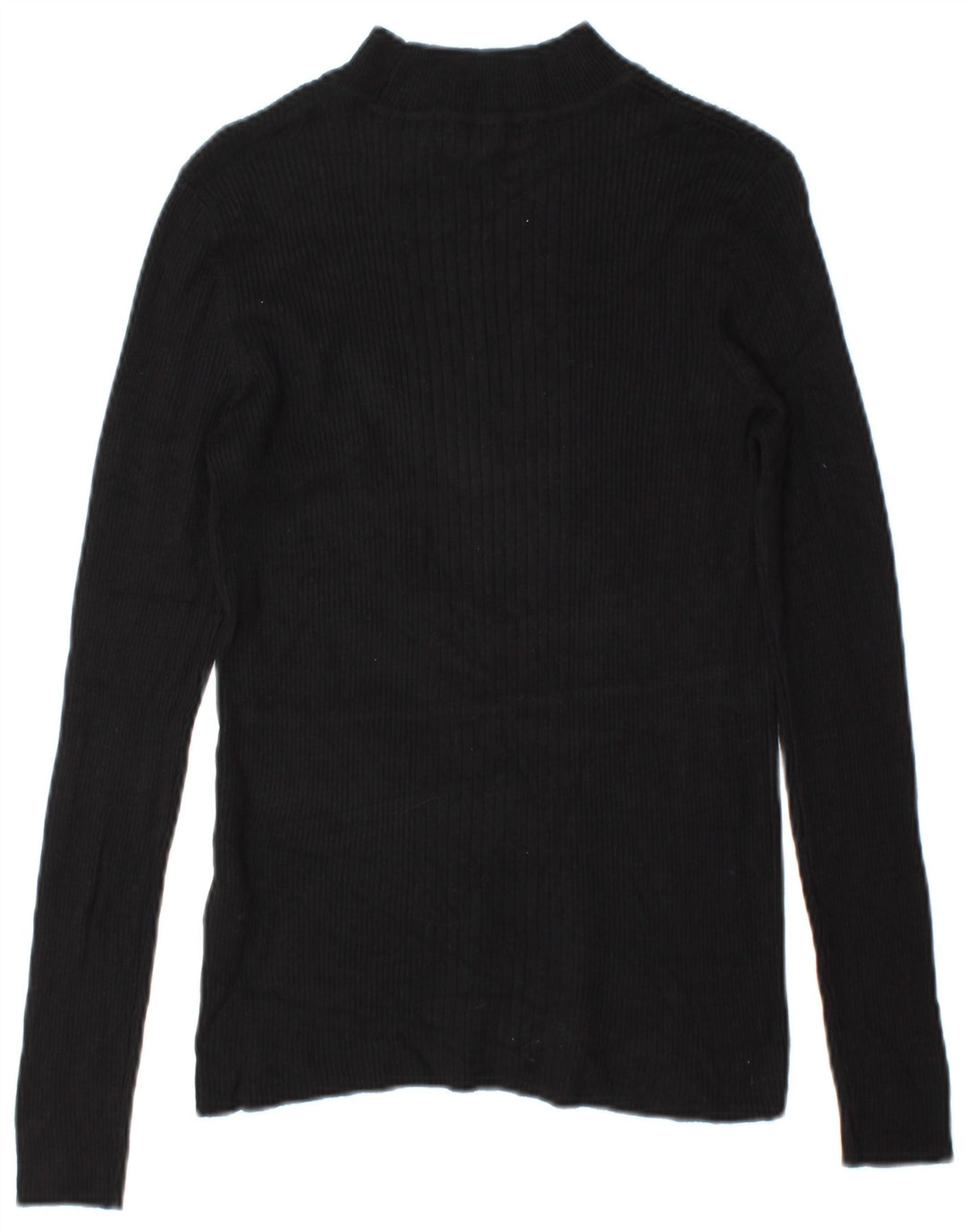 Marks & Spencer Dametop Langærmet UK 14 Medium Sort Viscose
