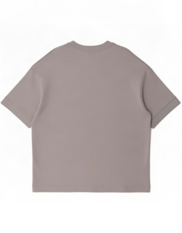 Zara Herre T-Shirt Top Medium Lilla Bomuld
