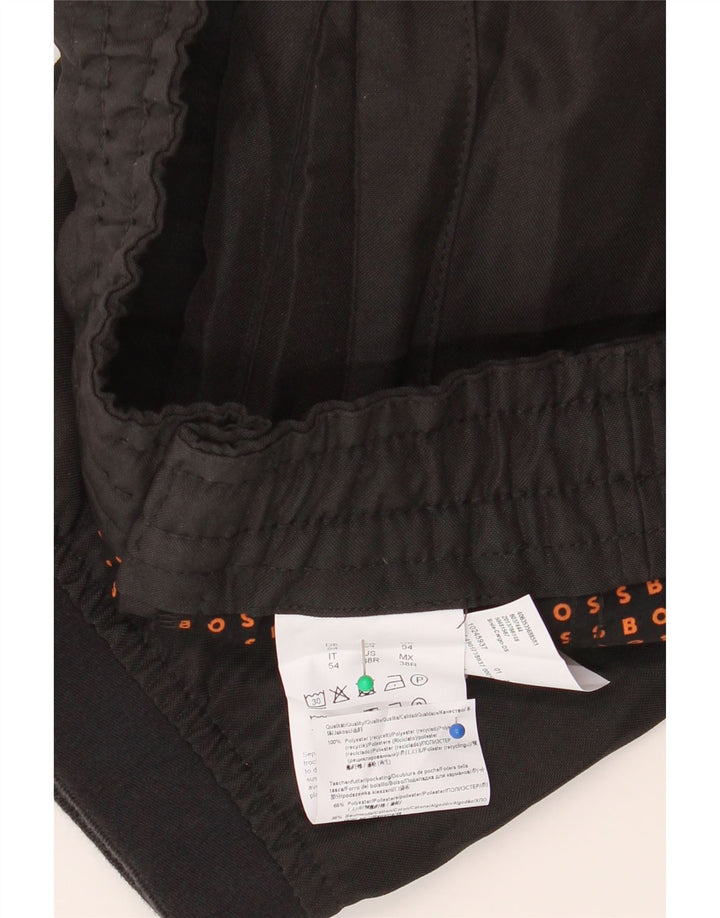 Hugo Boss Herre Joggers Cargo Bukser W34 L30 Sort Polyester