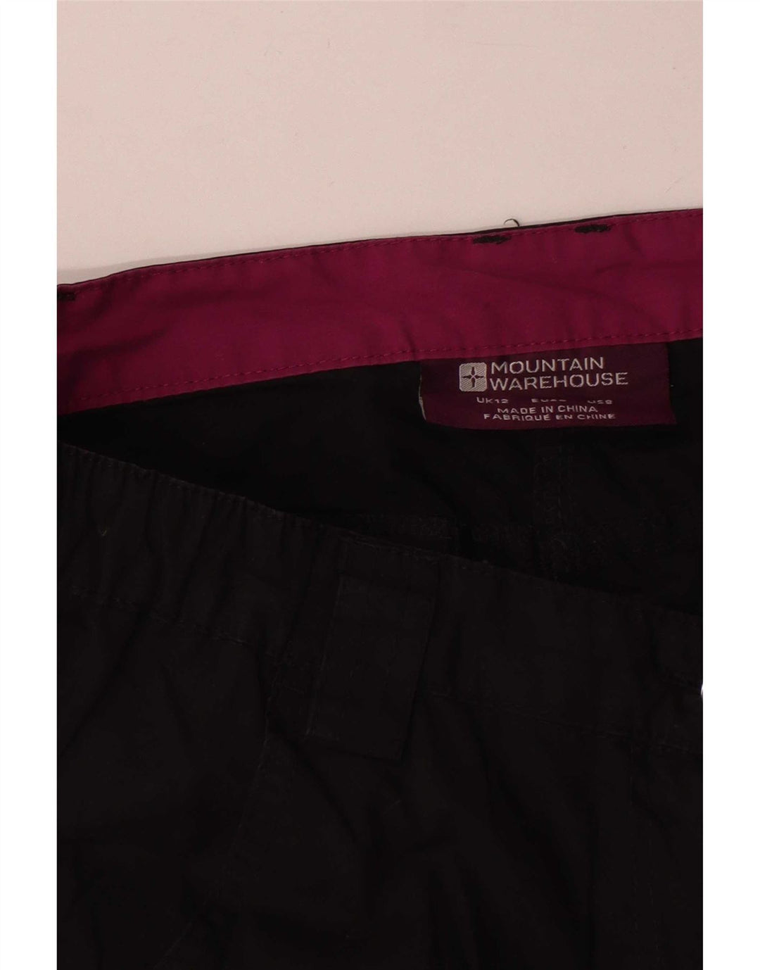 Mountain Warehouse Dame Cargo Bukser UK 12 Medium W34 L31 Sort