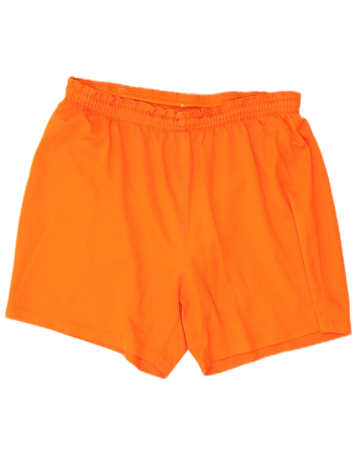 Nike sportsshorts til mænd, store orange polyester