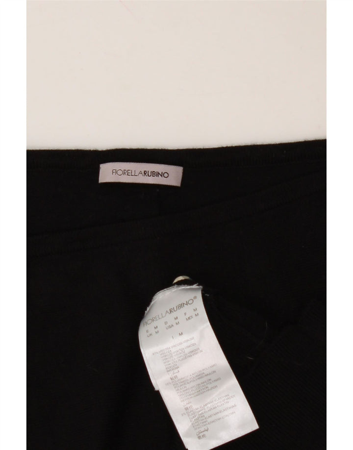 FLORELA RUBINO Womens Oversized Jumper Dress UK 14 Medium Black Vintage Florela Rubino and Second-Hand Florela Rubino from Messina Hembry 