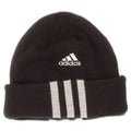 Adidas Boye Hat One Size sortstribet polyester