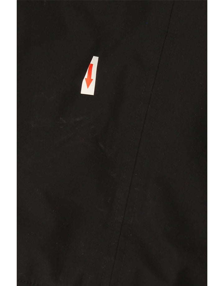 Helly Hansen Trench Coat med hætte til kvinder UK 10 Lille sort polyester