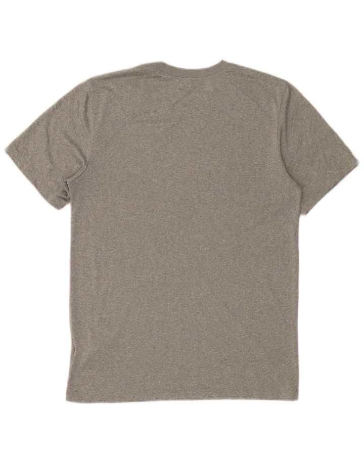 Nike Herre Dri Fit T-shirt Top Lille grå Flecked Polyester