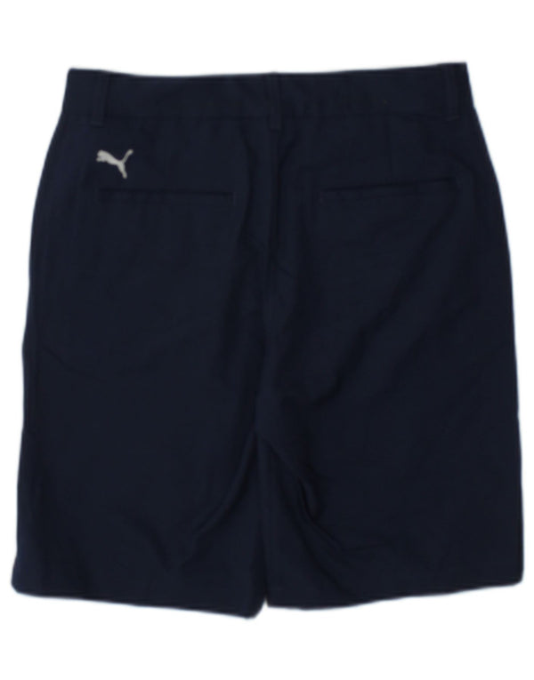 Ducati by Puma Boys Chino Shorts 11-12 år W26 Marineblå Bomuld