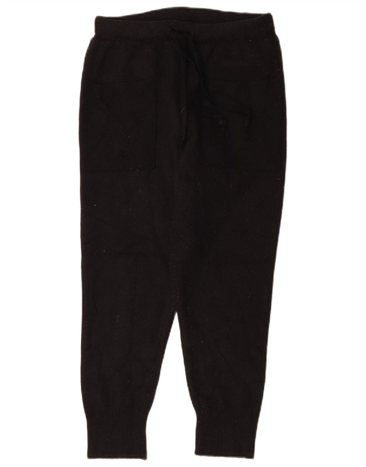 Zara træningsdragt til kvinder Joggers UK 14 Medium Black Viscose