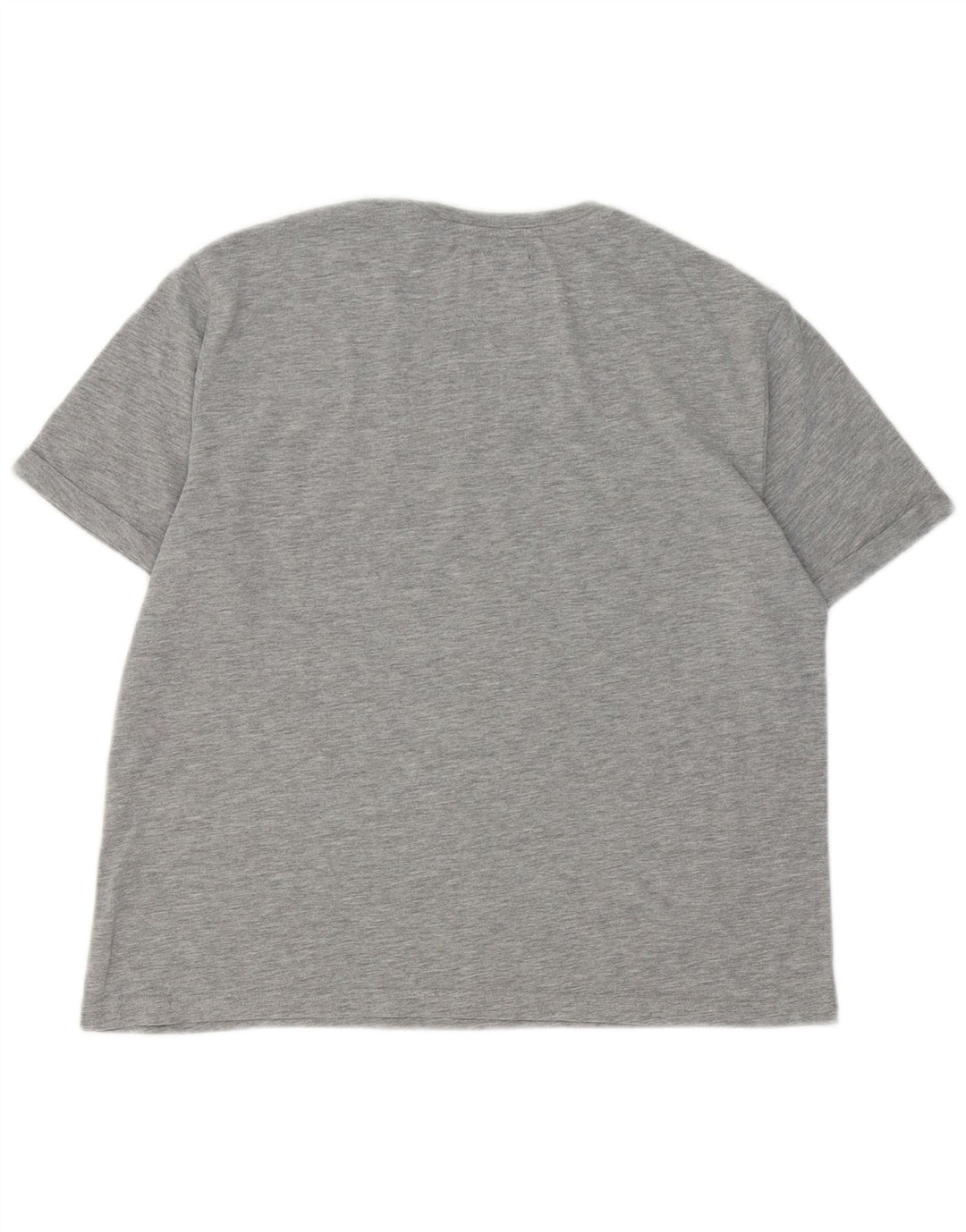 Superdry Grafisk T-shirttop til kvinder UK 12 Mellemgrå bomuld