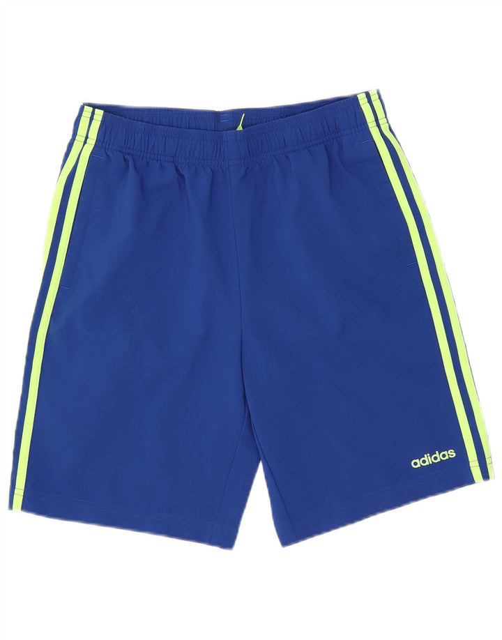 Adidas drenge sportsshorts 15-16 år blå polyester