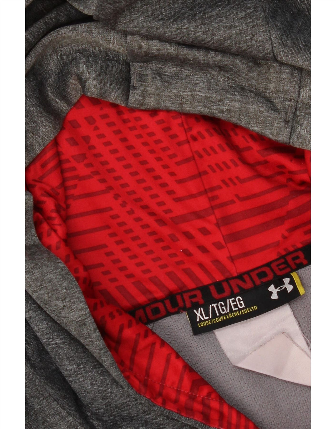 Under Armour Herre grafisk hættetrøje XL Grå