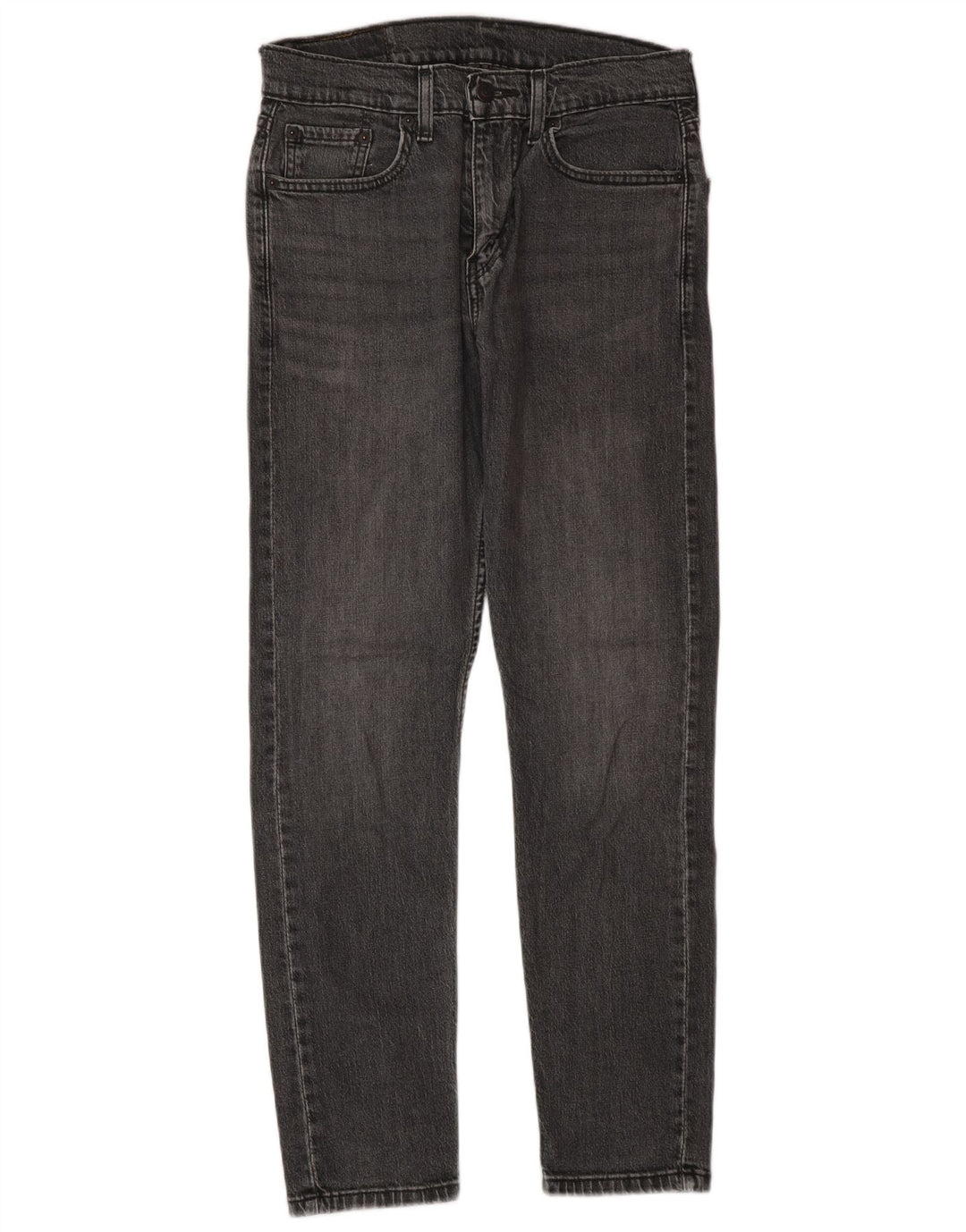 LEVI'S Herre 502 Hi-Ball tilspidsede jeans W29 L30 Grå bomuld