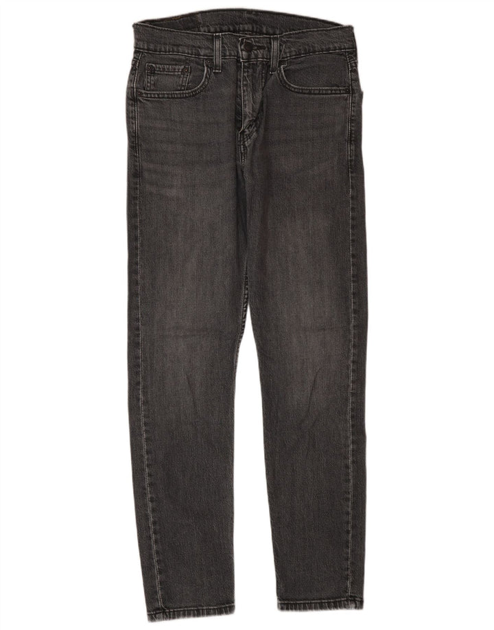 LEVI'S Herre 502 Hi-Ball tilspidsede jeans W29 L30 Grå bomuld