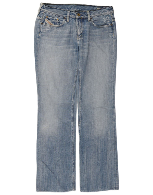 DIESEL Herre BEBEL Straight Jeans W32 L34 Blå Bomuld