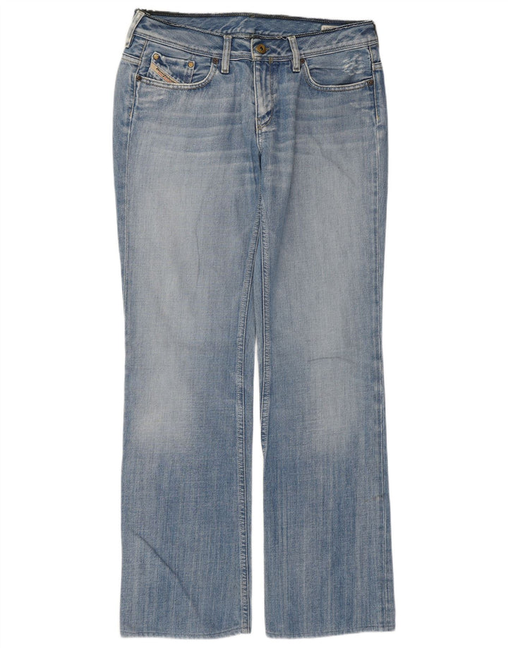 DIESEL Herre BEBEL Straight Jeans W32 L34 Blå Bomuld