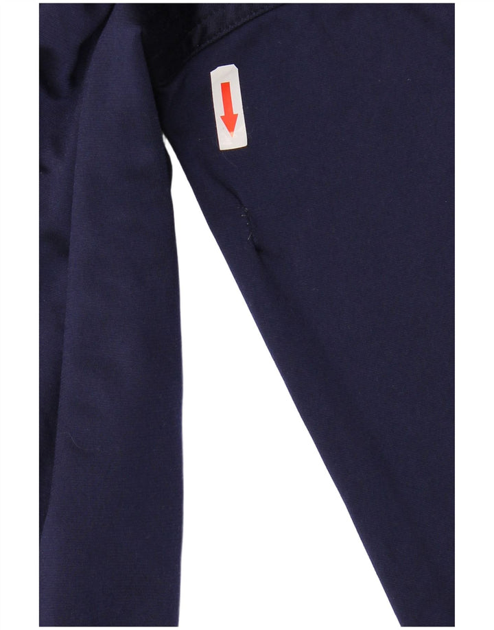 Diadora Herre grafisk træningsdragt Topjakke UK 40 Medium Navy Blue Polyester