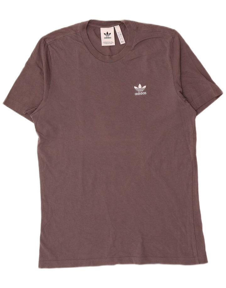 Adidas Herre T-Shirt Top Lille Grå
