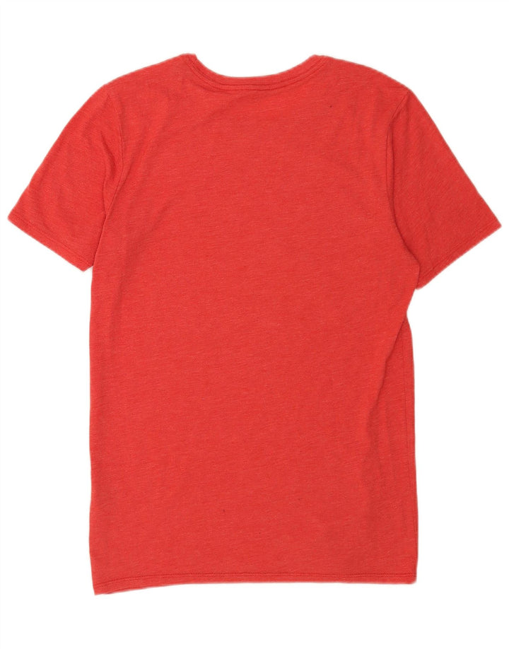 Nike Herre Athletic Cut Grafisk T-Shirt Top Lille Rød Bomuld