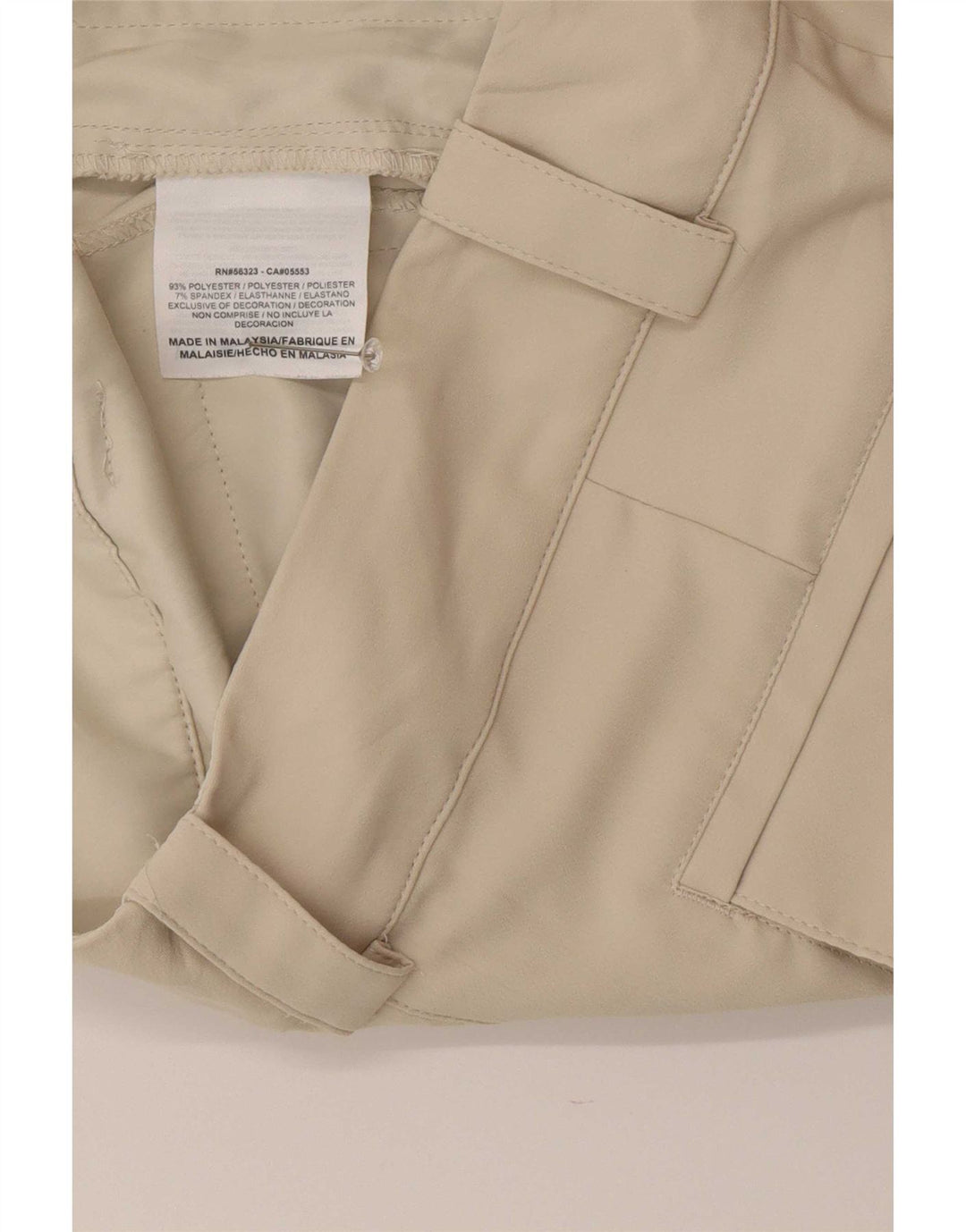 Nike Herre Dri Fit Chino Shorts UK 8 Small W30 Beige Polyester