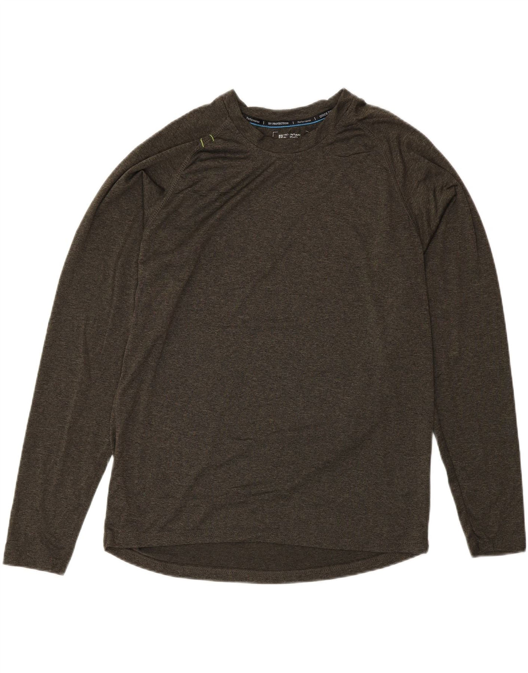 Mountain Warehouse Herre IsoCool Top Langærmet Medium Khaki Flecked