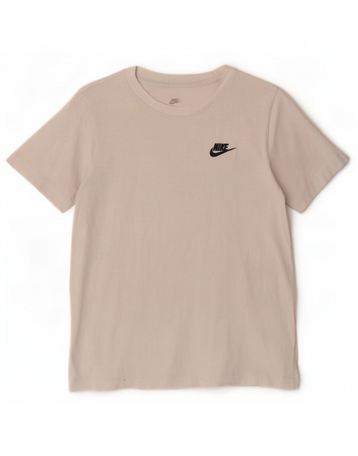 Nike Boys T-Shirt Top 12-13 år Stor hvid bomuld