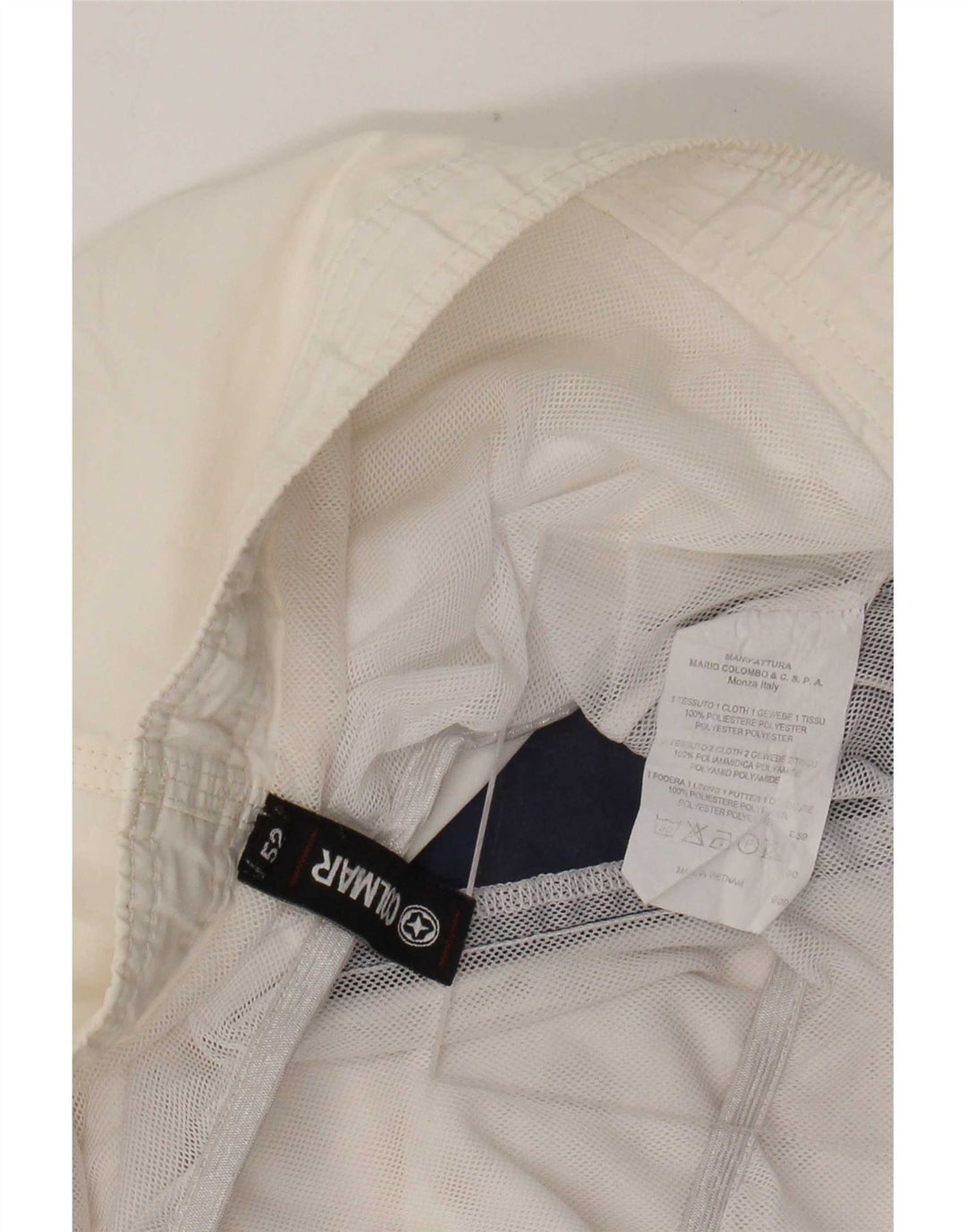Colmar Badeshorts til mænd IT 52Large White Colourblock Polyester
