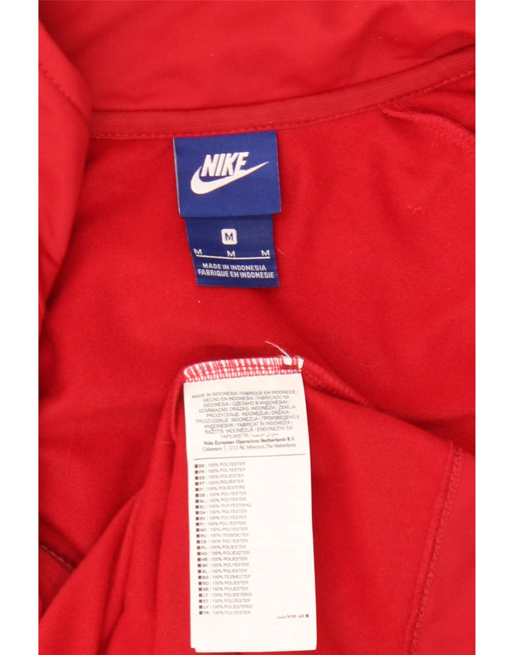 Nike træningsdragt til mænd, topjakke, medium rød polyester