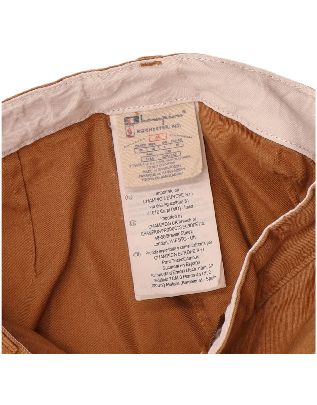 Champion Boys Straight Cargo Bukser 9-10 år Medium W24 L26 Beige