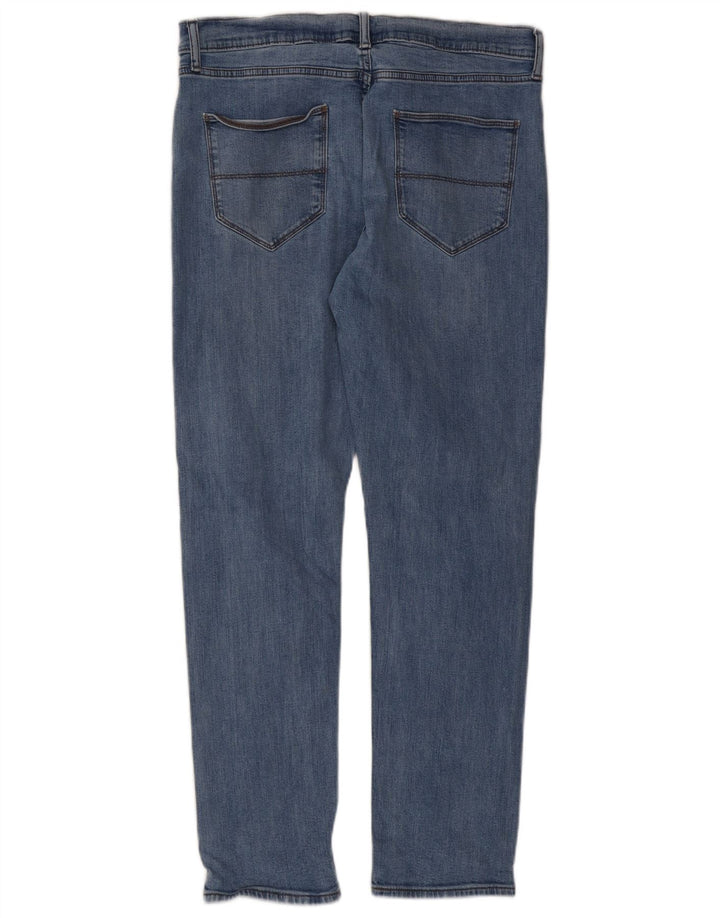 Marks & Spencer Herre Slim Jeans W34 L31 Blå Bomuld
