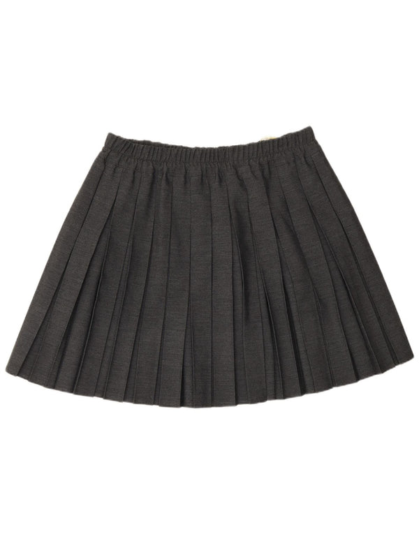 Ecco Kvinde Kniv Plisseret nederdel EU 42 Large W32 Grå Viscose