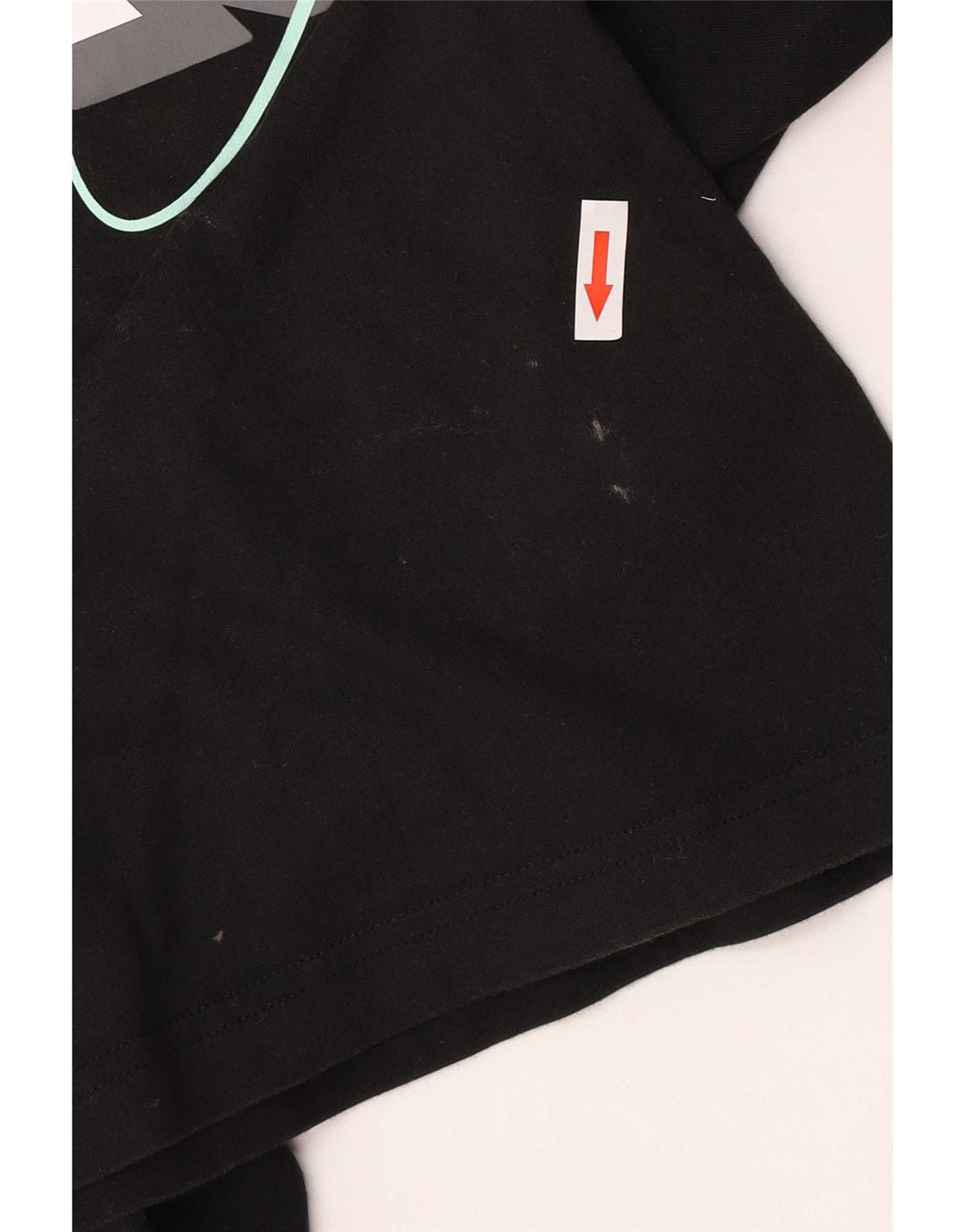 Adidas Herre grafisk T-shirt Top Medium Sort Bomuld