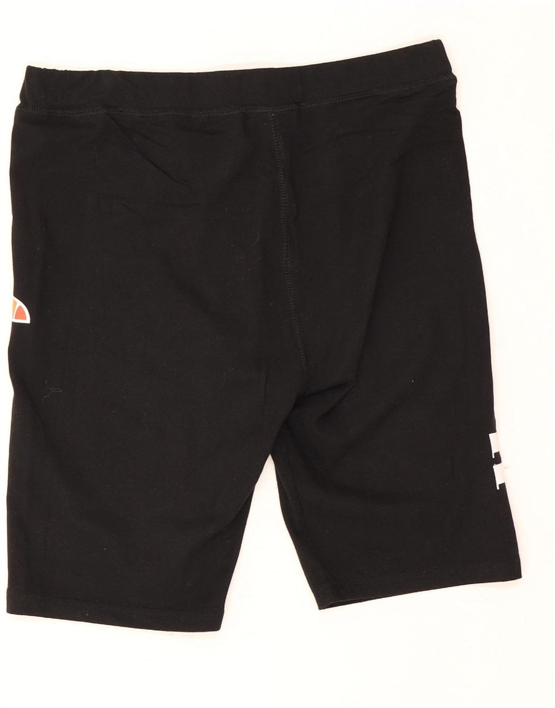 Ellesse kvinders grafiske sportsshorts UK 14 medium sort bomuld