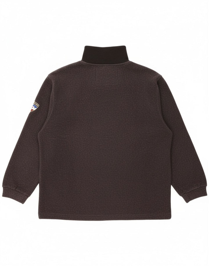 Cape Horn Herre Zip Neck Sweatshirt Jumper XL Sort Polyester