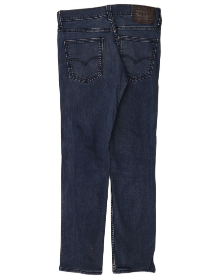 Levi's Slim Jeans til mænd W30 L30 blå bomuld