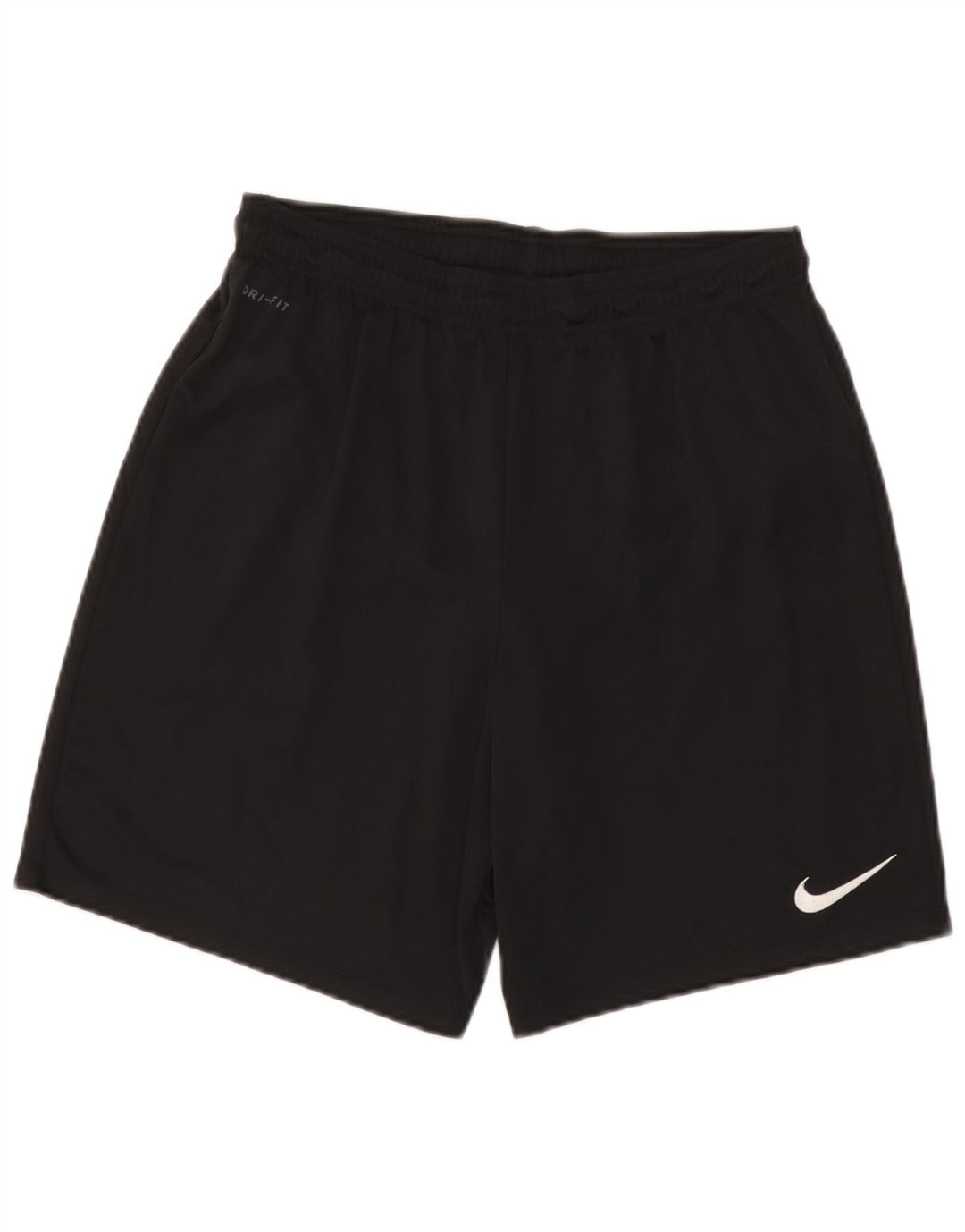 Nike Herre Dri Fit sportsshorts, store sorte polyester
