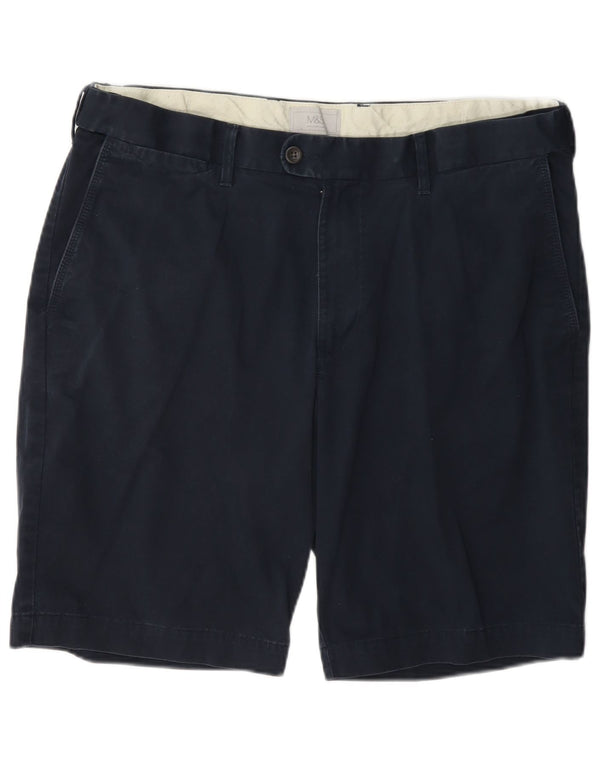 Marks & Spencer Herre Chino Shorts W38 XL Marineblå Bomuld